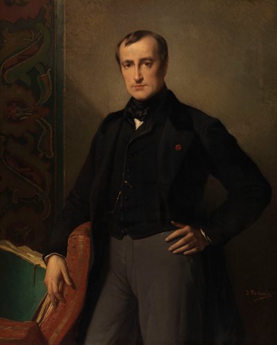 Der Maler Paul Delaroche von Jean Francois Portaels