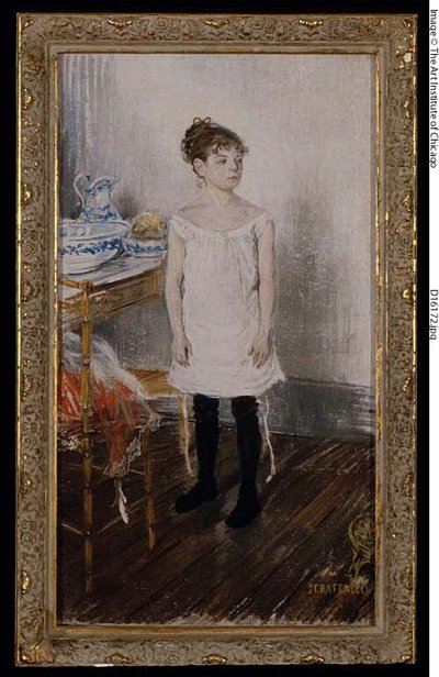 Germaine bei ihrer Toilette von Jean Francois Rafaelli