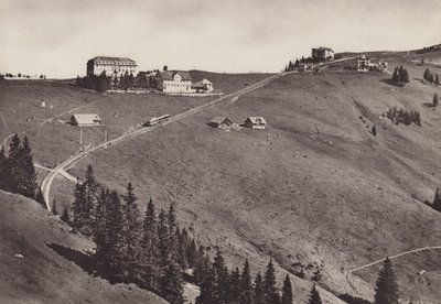 Hotel Rigi Staffel, elektrische Arth-Rigi-Bahn von Jean Gaberell