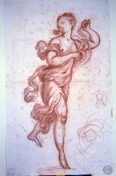 Tänzerin im antiken Kostüm von Jean Honore Fragonard