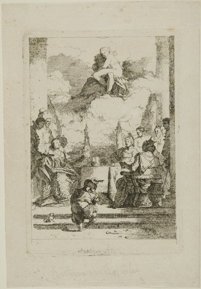 Das Fest von Antonius und Kleopatra von Jean Honore Fragonard