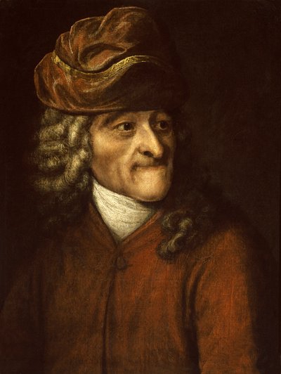 Porträt des Schriftstellers, Essayisten und Philosophen Voltaire von Jean Huber