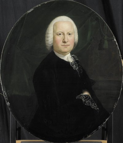 Porträt von Adriaan du Bois von Jean Humbert