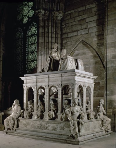 Grabmal von Ludwig XII. (1462-1515) und Anne von Bretagne (1477-1514) (Marmor) von Jean I Juste