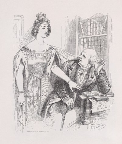 Lebewohl, Chansons aus den gesammelten Werken von Béranger, 1836 von Jean Ignace Isidore Gérard