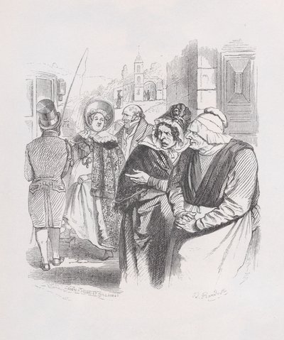 Gotton aus den gesammelten Werken von Béranger von Jean Ignace Isidore Gérard