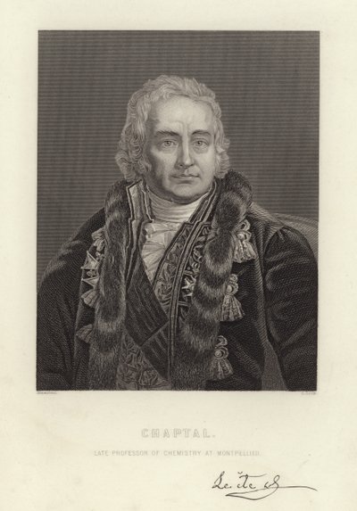 Jean-Antoine Chaptal von Jean Jacques Francois Monanteuil