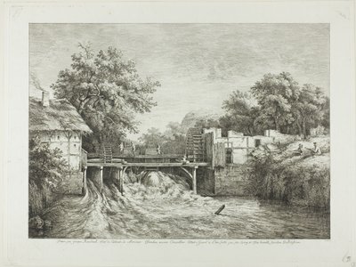 Wassermühle von Jean Jacques de Boissieu