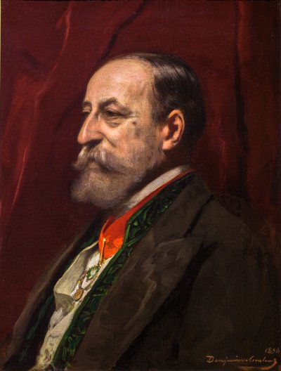 Porträt von Camille Saint-Saëns von Jean Joseph Benjamin Constant