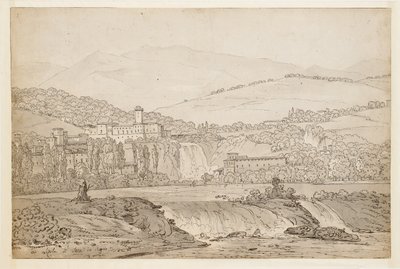 Ansicht von Isola di Sora, in der Nähe von Neapel von Jean Joseph Bidault