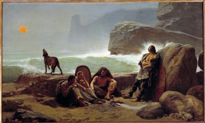 Gallische Wachen. Gemälde von Jean Jules Antoine Lecomte Du Nouy (1842-1923) von Jean Jules Antoine Lecomte du Nouy