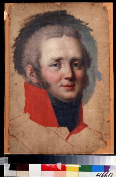Porträt von Kaiser Alexander I. (1777-1825) von Jean Laurent Monnier