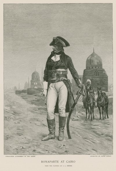 Napoleon in Kairo von Jean Leon Gerome