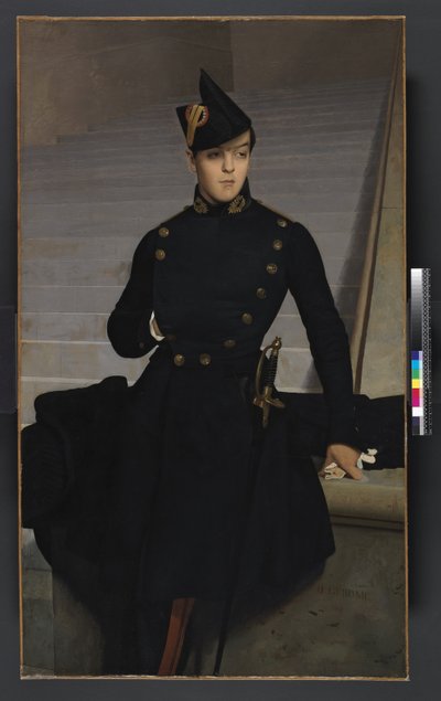 Porträt von Claude-Armand Gérôme, Bruder des Künstlers von Jean Leon Gerome