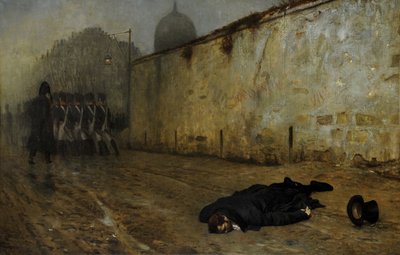 Die Hinrichtung von Marschall Ney von Jean Leon Gerome