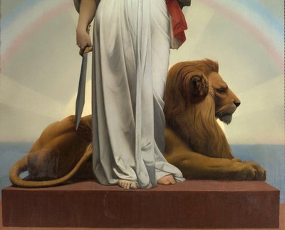 Die Republik von Gerome Jean Leon (Allegorie - 1848) von Jean Leon Gerome