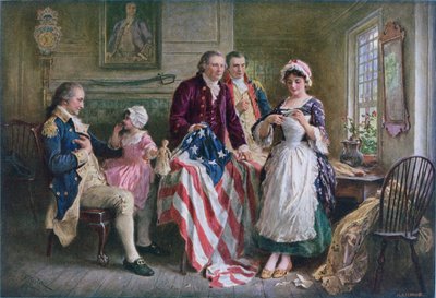 Betsy Ross 1777 von Jean Leon Gerome Ferris