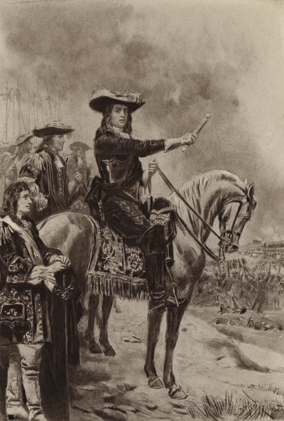Marlborough bei Blenheim (Fotogravur) von Jean Leon Gerome Ferris