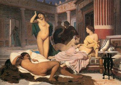 Griechisches Interieur


Alternativtitel: Szene im Gynäzeum von Jean Leon Gerome