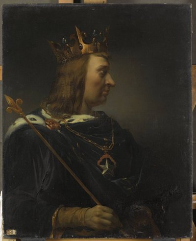 Johann II., genannt der Gute, König von Frankreich (1319-1364) von Jean Leonard Lugardon