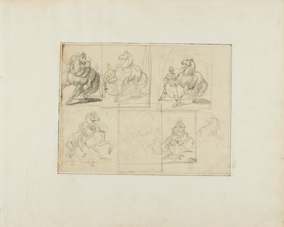 Studien von Jean Louis André Théodore Géricault