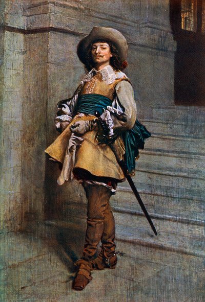 Ein Kavalier: Zeit von Ludwig XIII, 1861, 1912 von Jean Louis Ernest Meissonier