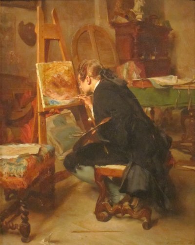 Ein Maler von Jean-Louis Ernest Meissonier