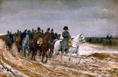 Die Kampagne von Frankreich 1814 von Jean Louis Ernest Meissonier