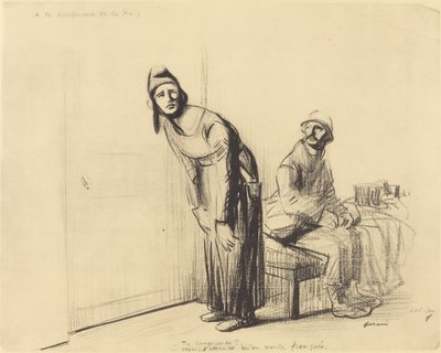 Auf der Friedenskonferenz von Jean Louis Forain