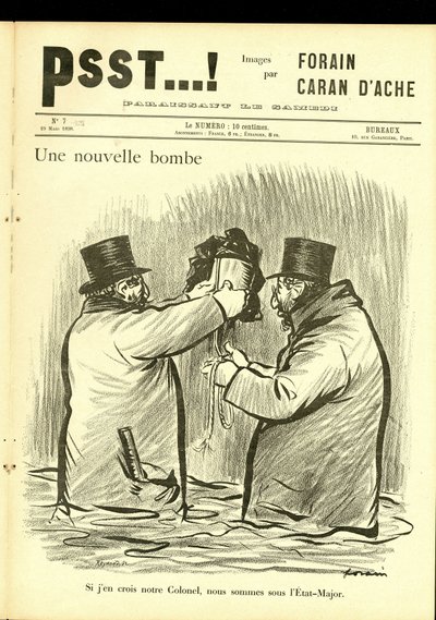 Illustration von Jean-Louis Forain (1852-1931) in Psst...! von Jean Louis Forain