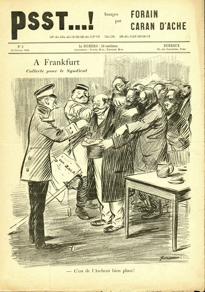 Illustration von Jean-Louis Forain (1852-1931) in Psst...! von Jean Louis Forain
