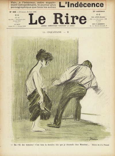 Illustration für Le Rire von Jean Louis Forain