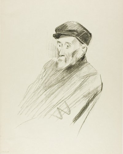 Porträt von Renoir, dritte Platte von Jean Louis Forain