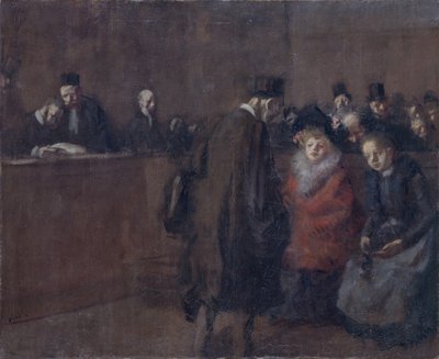 Gerichtsszene von Jean Louis Forain