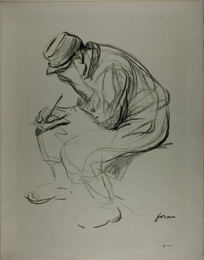 Die Kleidung des Kriegsgefangenen von Jean Louis Forain