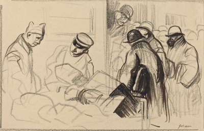 Der Zug nach Bern, ca. 1914-1919 von Jean Louis Forain