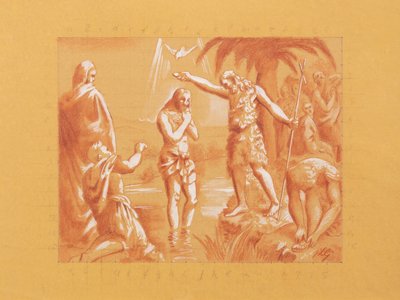 Die Taufe Christi von Jean Louis Gampert