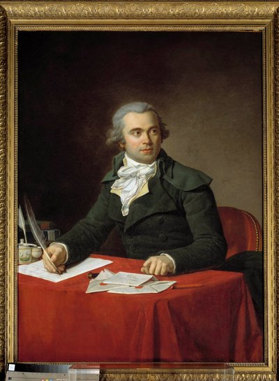 Porträt des Innenministers Jules Francois Pare (1755-1819) von 1793 bis 1794 von Jean Louis Laneuville