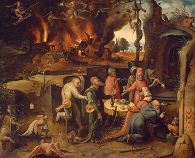 Versuchung des Heiligen Antonius, von Jan Mandyn von Jean Mandyn