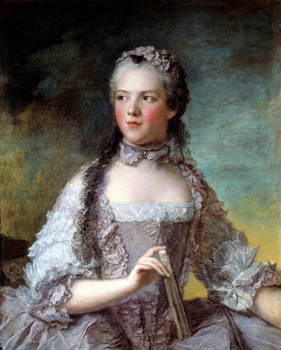 Marie-Adélaïde de France, genannt Madame Adélaïde (1732–1800), Tochter von Ludwig XV von Jean-Marc Nattier
