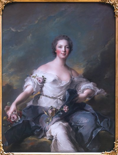 Die Marquise de Baglion als Flora von Jean-Marc Nattier