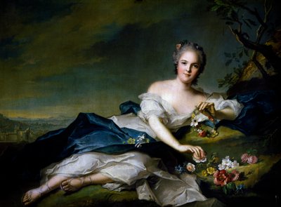 Porträt von Henrietta Maria von Frankreich von Jean Marc Nattier