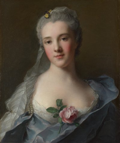 Porträt von Manon Balletti von Jean Marc Nattier