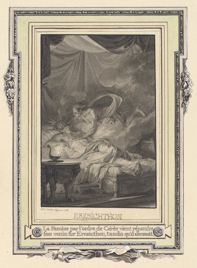 Die Hungersnot auf Befehl von Ceres von Jean Michel Moreau