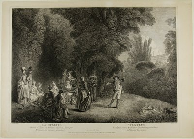 Der ländliche Dudelsack von Jean Moyreau