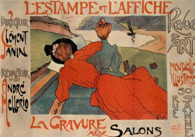 L’ESTAMPE ET L’AFFICHE / LA GRAVURE AUX SALONS von Jean Peske