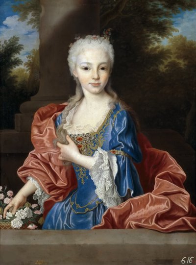 Mariana Victoria von Spanien 1718-1781, vor 1725 von Jean Ranc