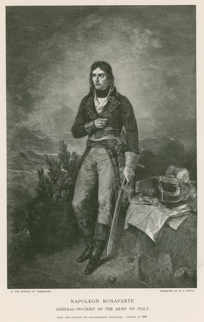 Napoleon Bonaparte von Jean Sebastien Rouillard