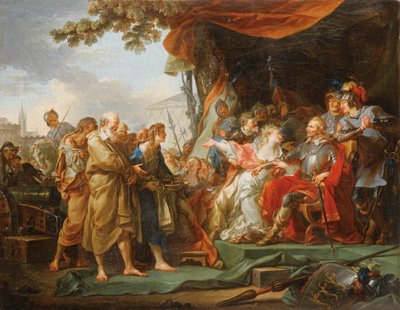 Les Bourgeois de Calais von Jean-Simon Berthelemy