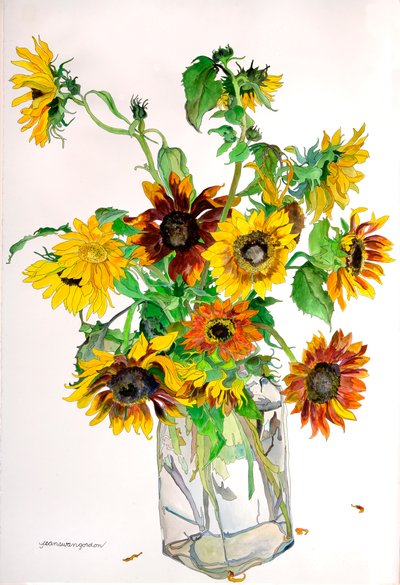 Karens Sonnenblumen von Jean Swan Gordon